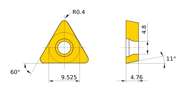 Mitsubishi Materials Web Catalogue | Turning Inserts | TPGX160404